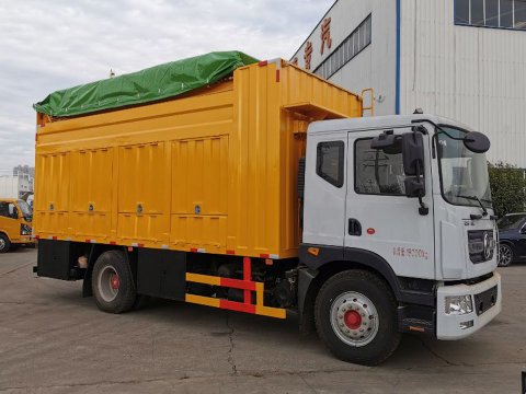 泥漿處理車_東風D9污泥處理車